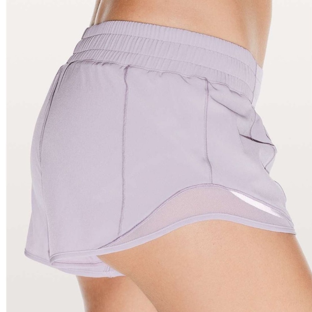 lululemon Hotty Hot Running Short II 2.5in | Faint Lavender Size 4 Regular